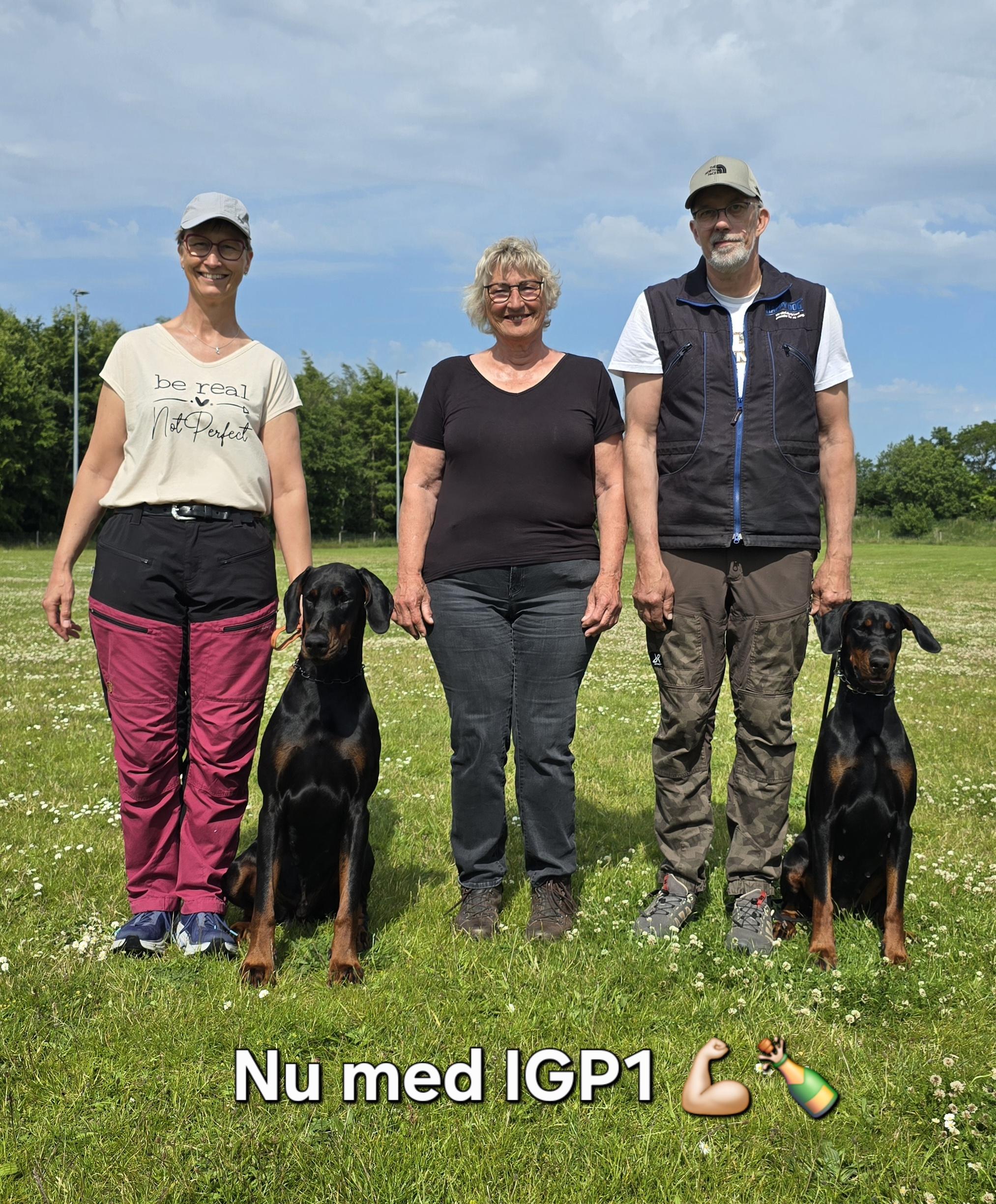 We are incredibly proud of our passed IGP 1 tests today